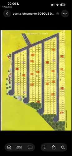 Terreno de esquina na entrada do loteamento, ótima localização e valorização.