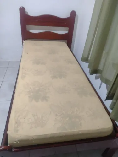 Cama Solteiro com Colchão 