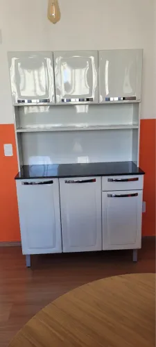 Armário de Cozinha Itatiaia 6 portas 1 gaveta