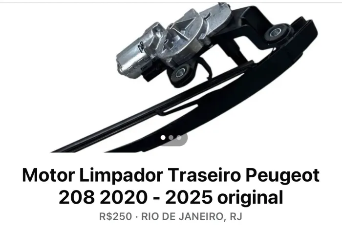 Peças do Peugeot 208 2022