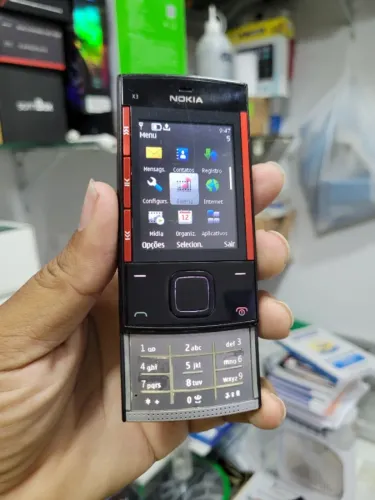 Nokia X3 Slider Retrô - Item de Coleção Raro Clássico Nostálgico
