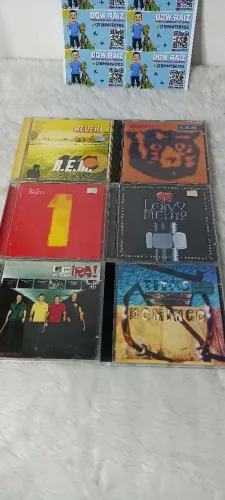 CD Música Pop e Rock Lote, Adele, Rem, Beatles entre outros