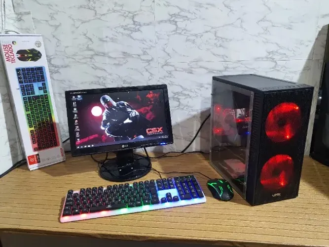 VENDO/TROCO PC GAMER INICIAL / I3 2100/ 6GB RAM/ 500GB HD/ FORMATADO + JOGOS