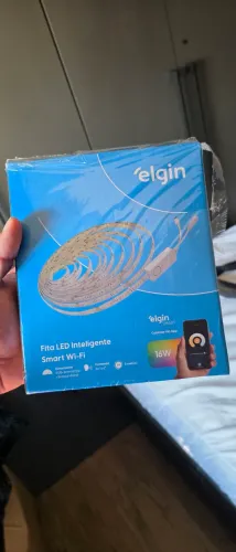 Fita Led rgb Elgin com conexão com Alexa