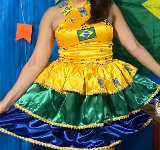 Vestido junino copa