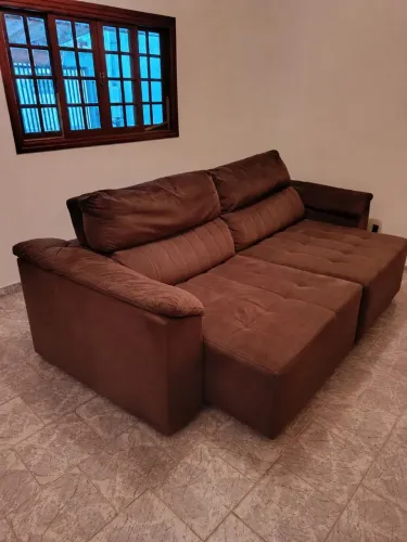 Vende sofá retrátil e geladeira
