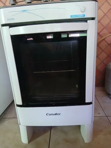 Fogão 4 bocas Ágata automático semi novo