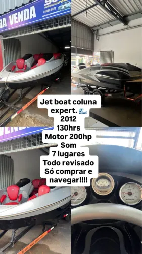 Jet Boat Coluna Motor 200 hp