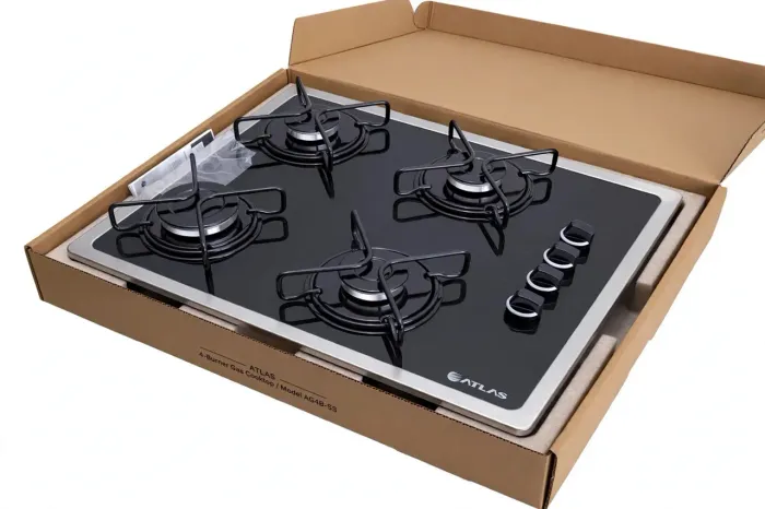 COOKTOP ATLAS 4 BOCAS - NOVO NA CAIXA