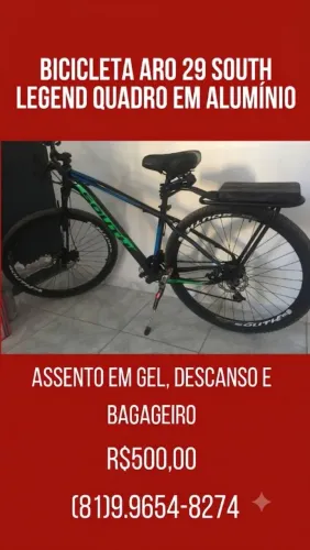 Bicicleta Aro 29 South
