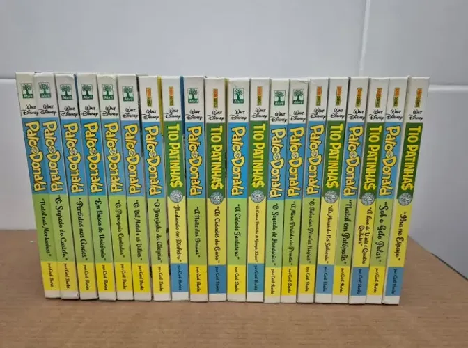 Coleção Carl Barks - 20 Volumes - Tio Patinhas e Pato Donald