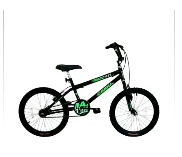 Bicicleta Infantil Aro 20 Freest Max Street Laranja e Preto Freio V-Brake