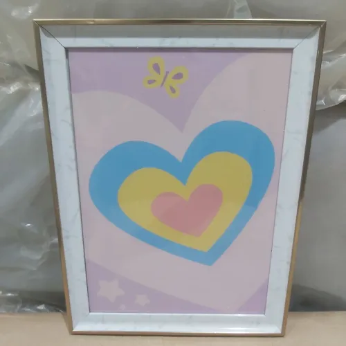 Quadro decorativo com moldura