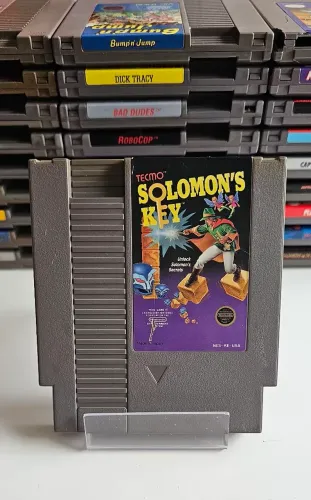 Jogo cartucho Solomon's Key para NES Nintendinho 8bits 72 pinos 