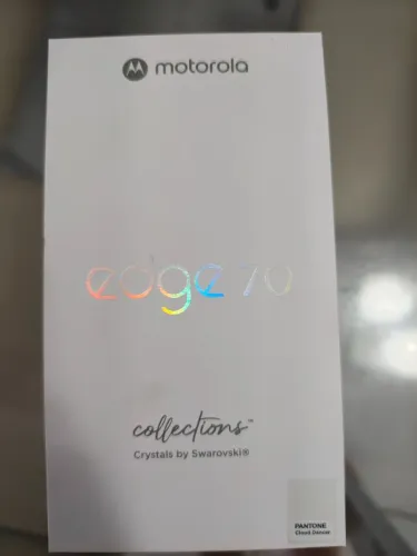 Motorola Edge 70 512gb 24gb RAM LACRADO NOVO modelo Crystal Swarovsky lindo e poderoso