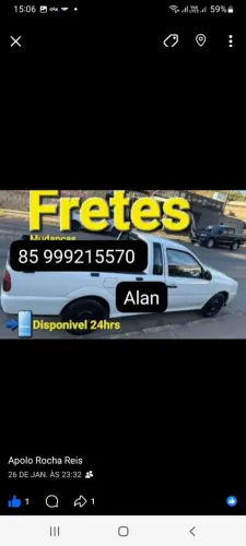 Serviço de frete