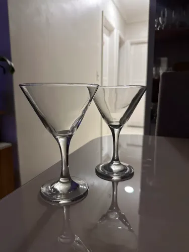 Taças de Martini (modelo raro) - Kit com 2 Unidades