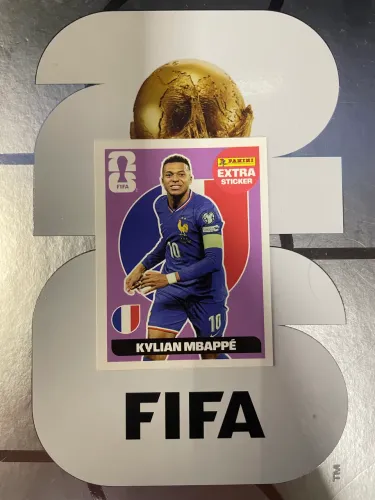 Figurinha Extra Legend - Kylian Mbappé - Regular 2026