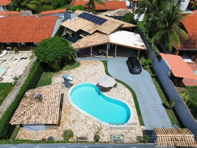 Casa para Venda em Barra de São Miguel, Barra Mar, 3 dormitórios, 2 suítes, 4 banheiros, 2