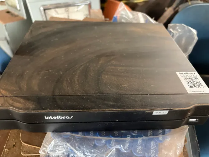 Gravador 16 canais HDCVI intelbras 1016 câmeras
