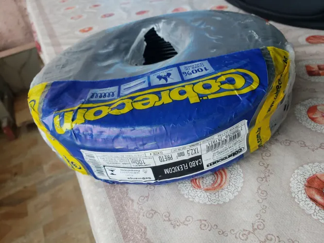 Vendo rolo de fio COBRECOM 100m 2.5mm 