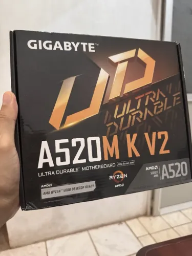 PLACA MÃE GIGABYTE A520M K V2