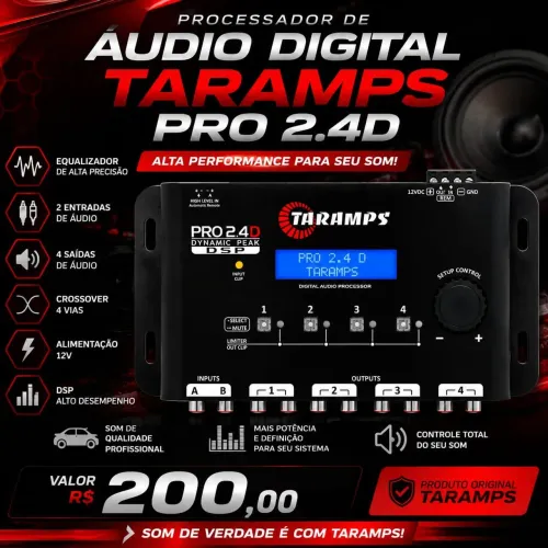 Processador Taramps 