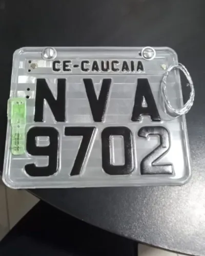 Trabalhamos com placa Mercosul é luminosa para carro é moto