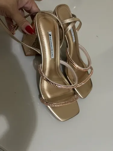 Salto sapatinho de luxo n36