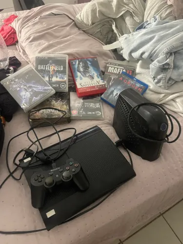 ps3+controle+jogos+estabilizador