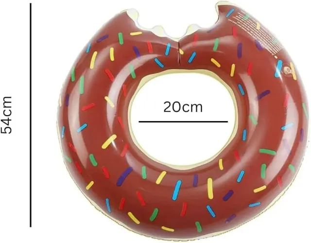 OPORTUNIDADE - Boia Infantil Inflável em Formato de Donuts - 54cm<br>