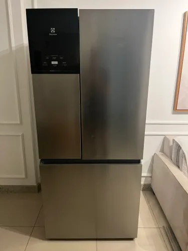 Geladeira  Electrolux 596L 3 Portas - Frost Free AutoSense Inox Look Multidoor Efficient
