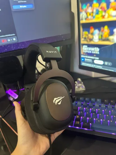 Fone gamer havit novo