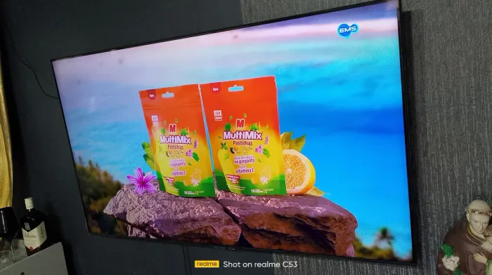 Vendo tv Samsung 55 4k cristal UHD top C/NOTA FISCAL