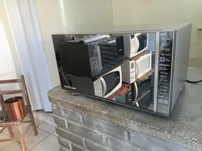 Microondas brastemp moderno