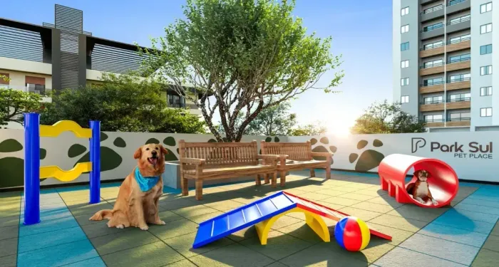 Apartamento Moderno de 1 Dormitório no Park Sul