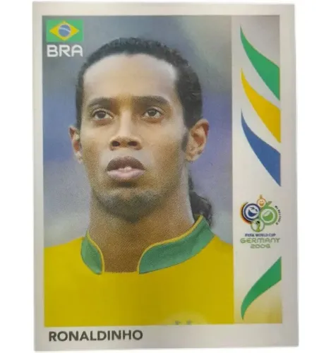 Figurinha Ronaldinho Gaúcho - Copa do mundo 2006 - Original Panini