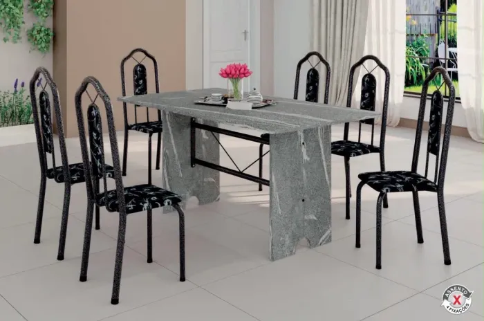 Mesa 6 cadeiras