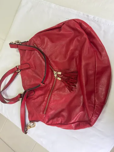 Bolsa Luz da Lua vermelha