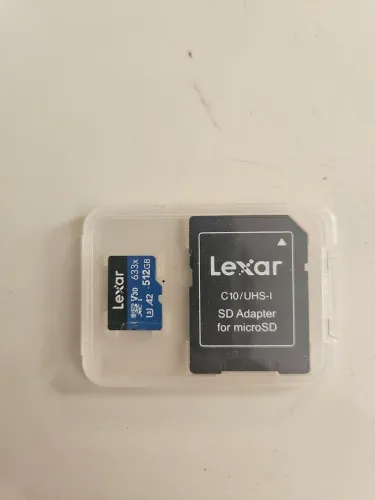Micro sd 512 gb classe 10 Lexar