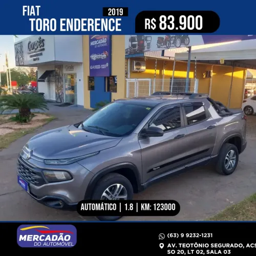 Fiat Toro Endurence 1.8 16V Flex Aut. 2019