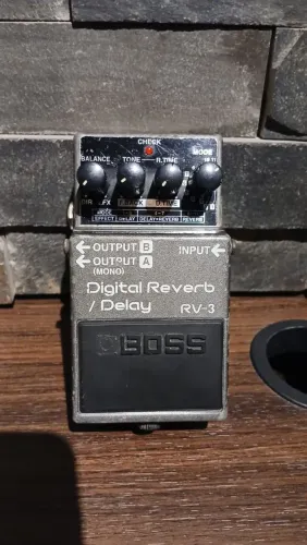 RV3 Boss Reverb e delay
