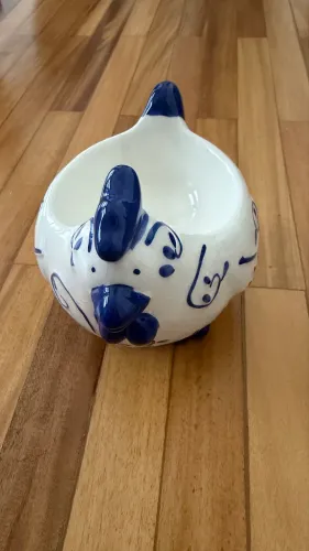 Galinha louça decoração Tok Stok