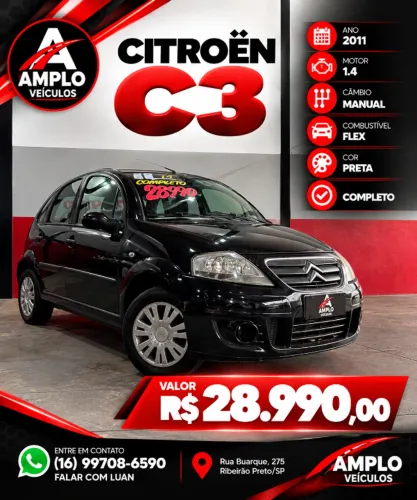 Citroen C3 GLX 1.4/ GLX Sonora 1.4 Flex 8V 5P 2011