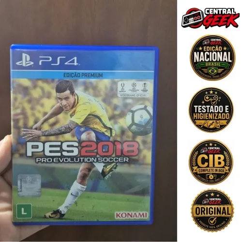 Jogo Pro Evolution Soccer 2018 PS4
