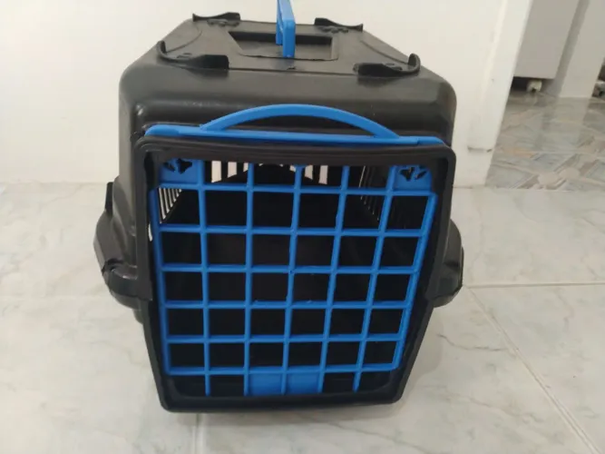 Caixa de transporte para cachorro e gato