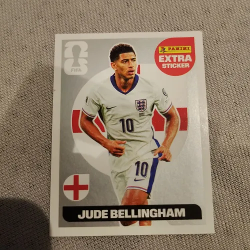 FIGURINHA PRATA BELLINGHAM COPA 2026