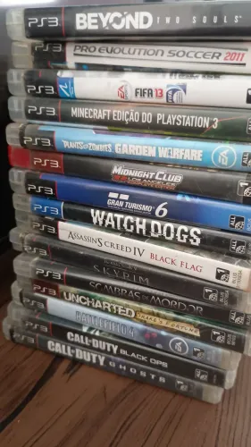 Lote Com 15 Jogos Originais Para Playstation 3 (ps3)