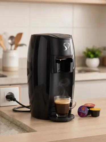 Cafeteira Tres Corações Lov Automática Preta-brilhante Cor Preto