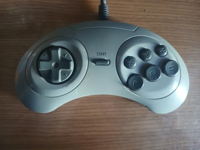 CONTROLE MEGA DRIVE 6 BOTÕES 